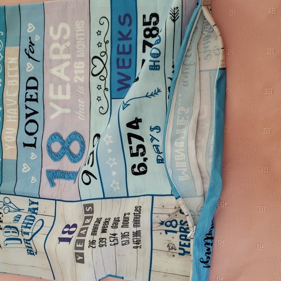 18th Birthday NEW Pillow Cover - Picture 7 of 8